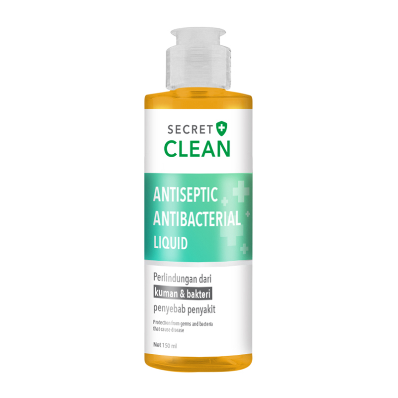 Jual Secret Clean Antiseptic Antibacterial Liquid 150ml HBHoz
