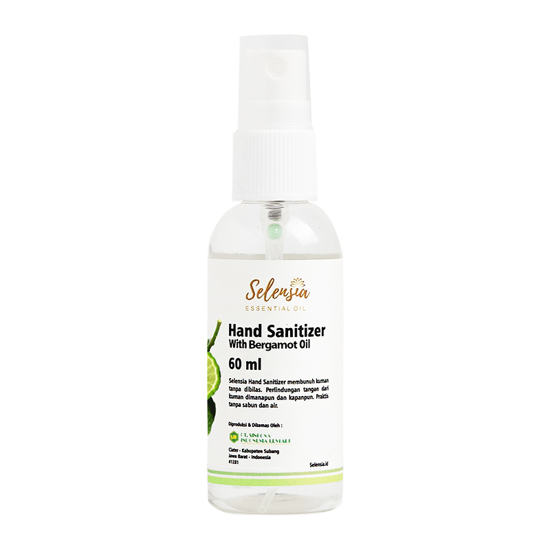 Selensia Hand Sanitizer Bergamot 60ml | Gogobli