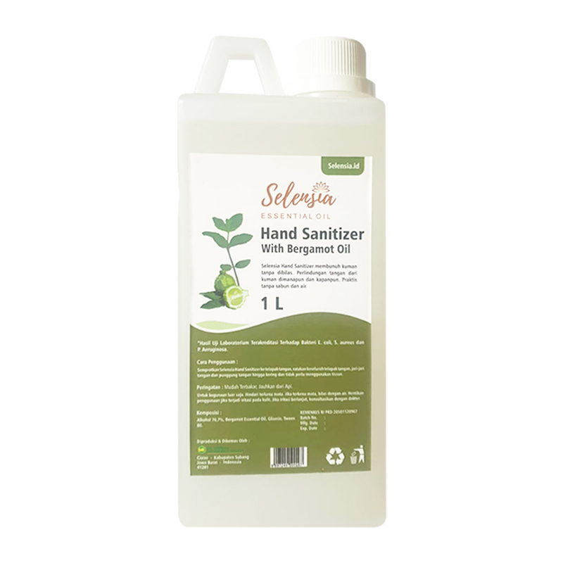 Selensia Hand Sanitizer Bergamot 1000ml | Gogobli