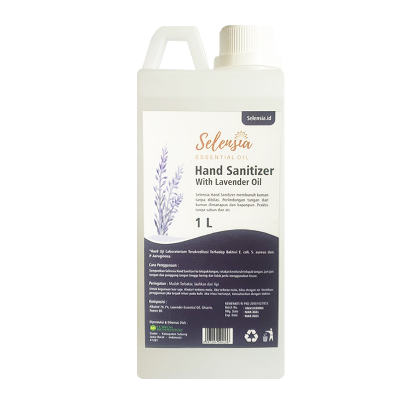 Selensia Hand Sanitizer Lavender 1000ml | Gogobli