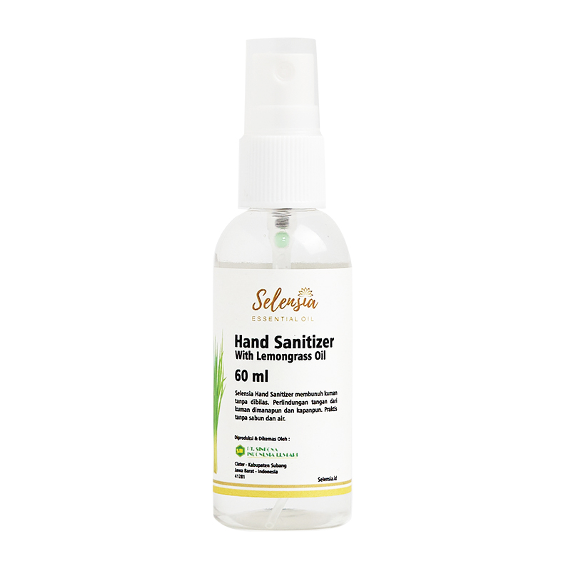 Selensia Hand Sanitizer Lemongrass 60ml | Gogobli