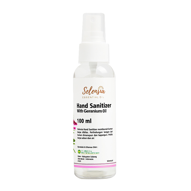 Selensia Hand Sanitizer Geranium 100ml | Gogobli