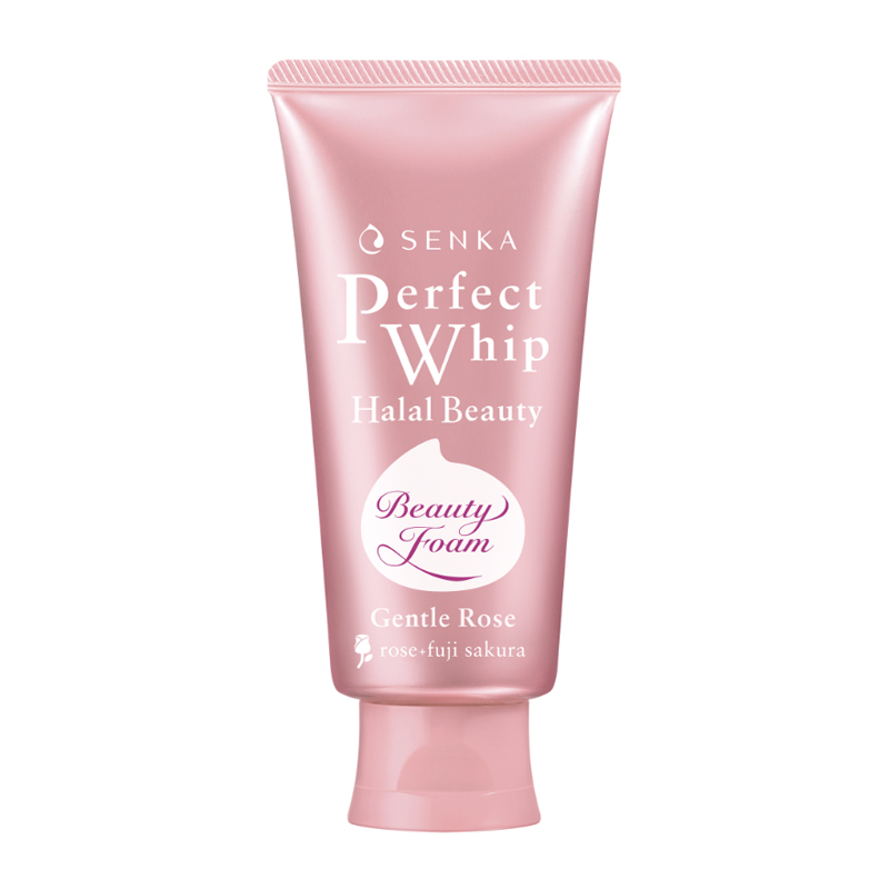 Senka Perfect Whip Beauty Foam Halal Beauty Gentle Rose 100gr | Gogobli
