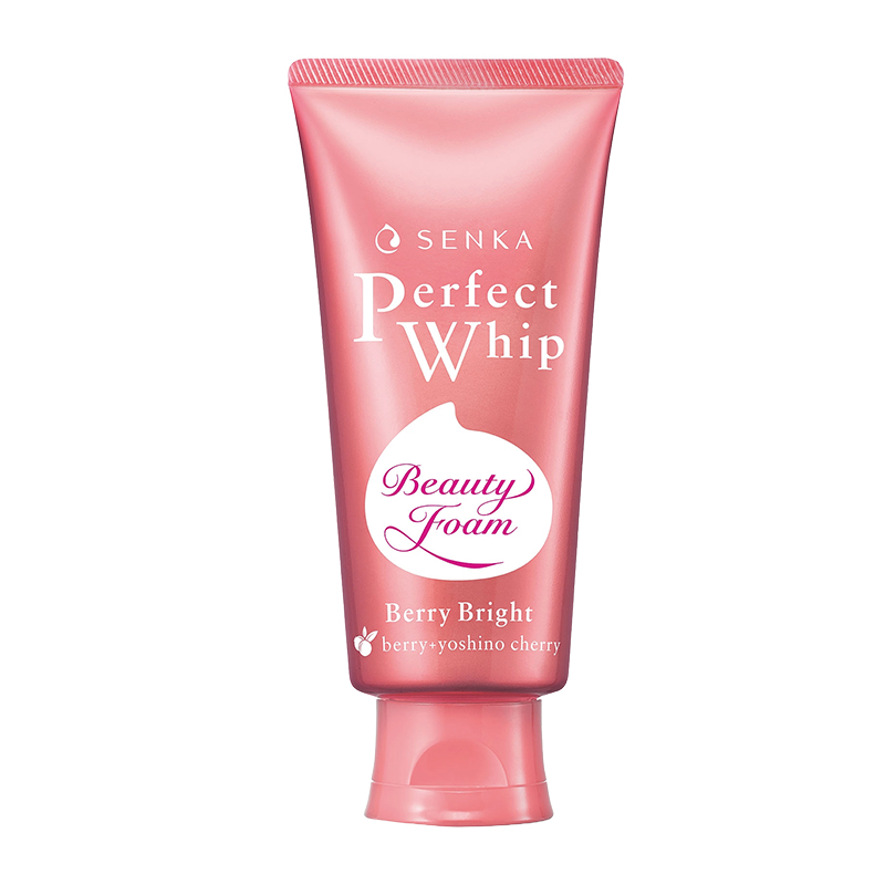 Senka Perfect Whip Beauty Foam Berry Bright 120gr | Gogobli