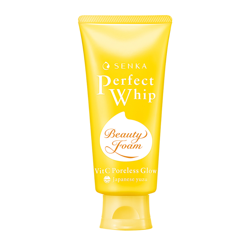 Senka Perfect Whip Beauty Foam VitC Poreless Glow 100gr | Gogobli