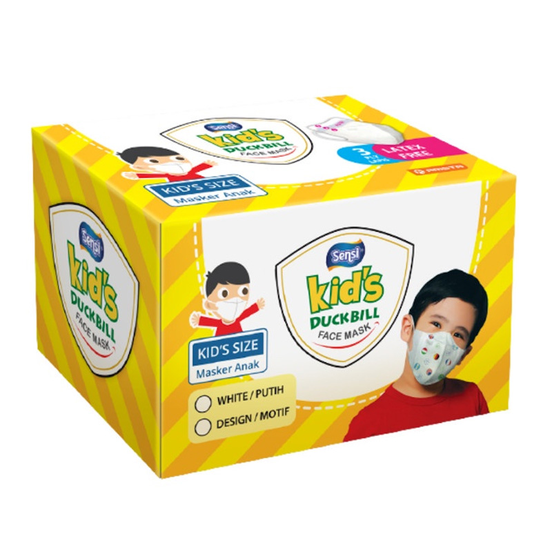 Sensi Kids Mask Duckbill Earloop Motif 40s | Gogobli