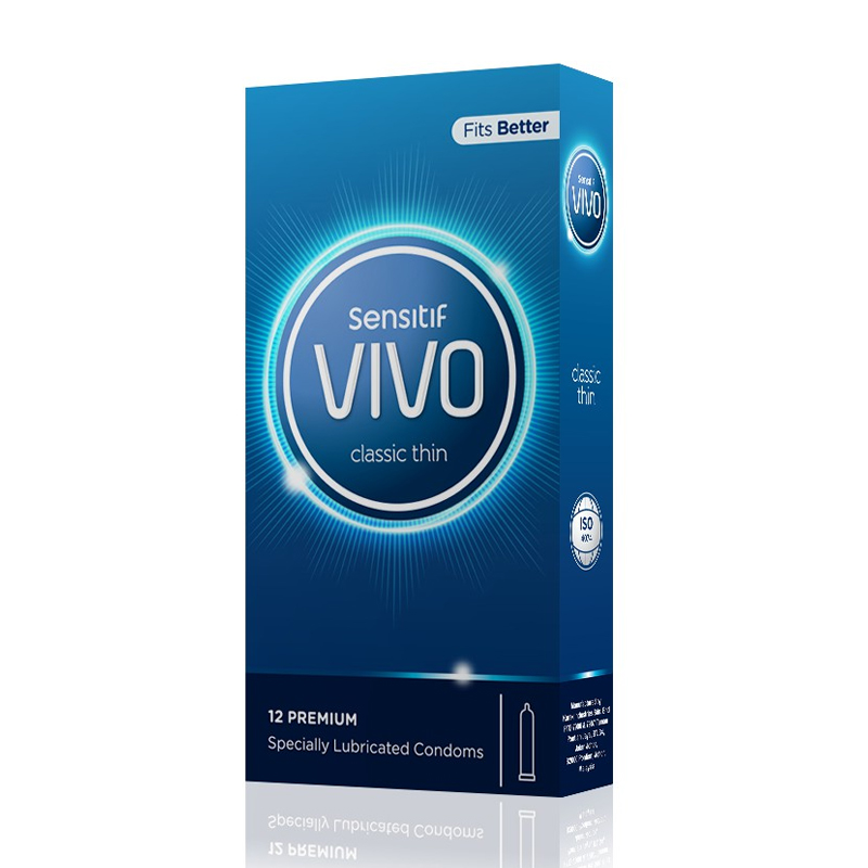 Sensitif Vivo Classic Thin 12pcs | Gogobli
