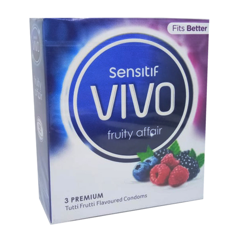 Sensitif Vivo Fruity Affair Tutti Frutti 3pcs | Gogobli