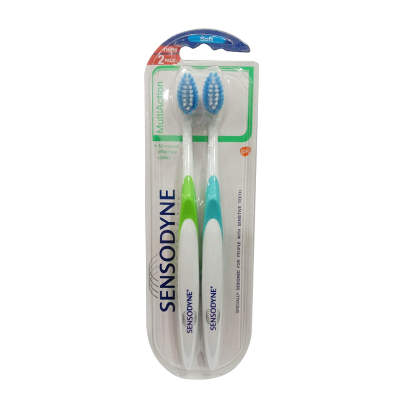 Sensodyne Toothbrush Multi Action Soft 2s | Gogobli
