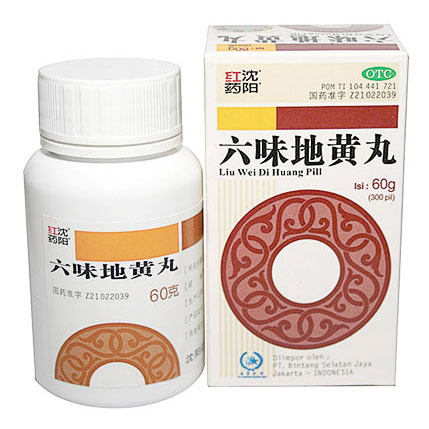 Shenyang Liu Wei Di Huang Pill 300 Pil