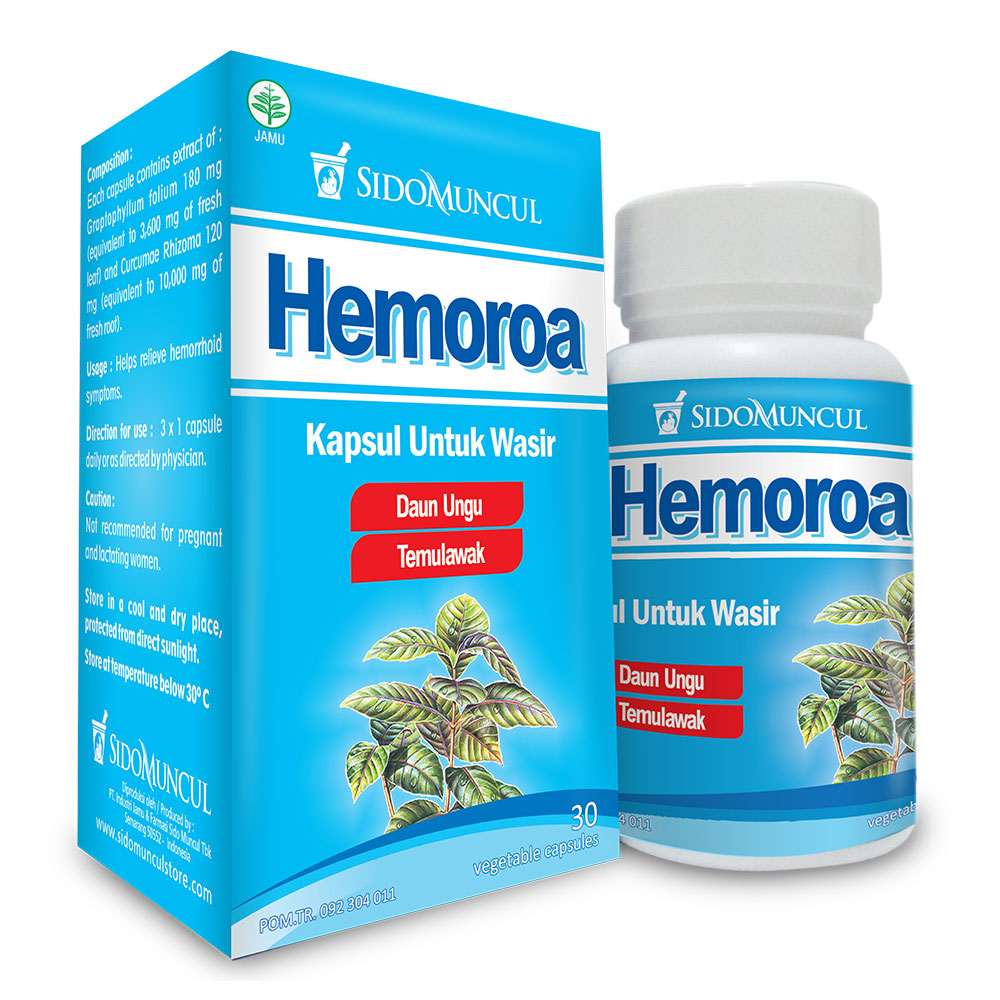 Sidomuncul Hemoroa 30 Kapsul | Gogobli