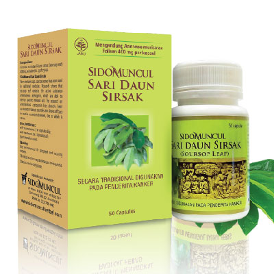 Sidomuncul Sari Daun Sirsak 50 Kapsul | Gogobli