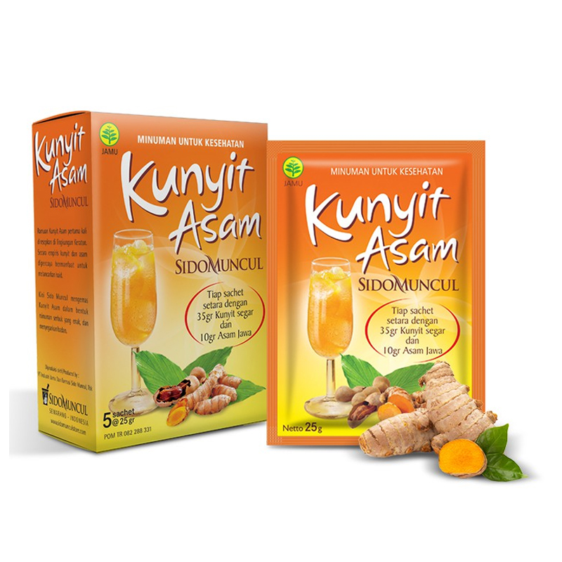 Sidomuncul Kunyit Asam (5s @25gr) | Gogobli