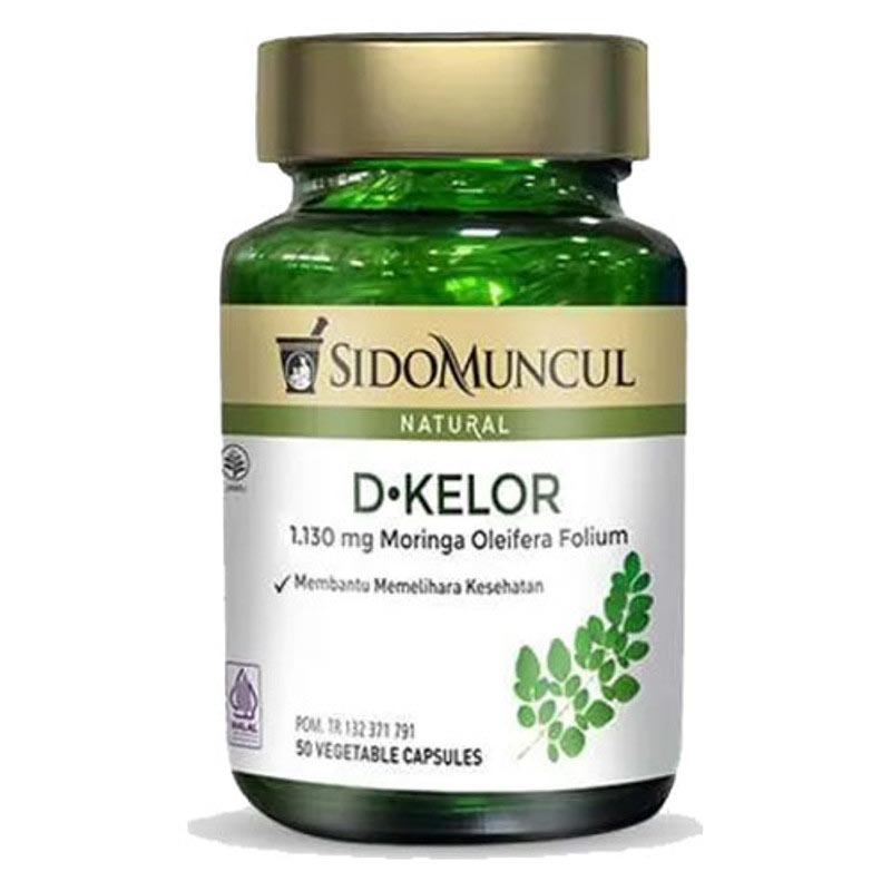 Sidomuncul Herbal D-Kelor 50 Kapsul | Gogobli