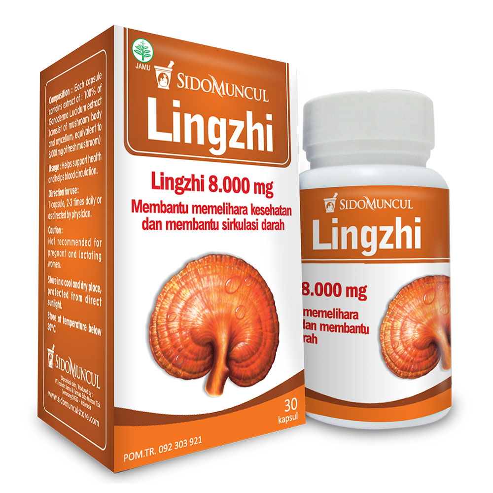 Sidomuncul Lingzhi 30 Kapsul | Gogobli