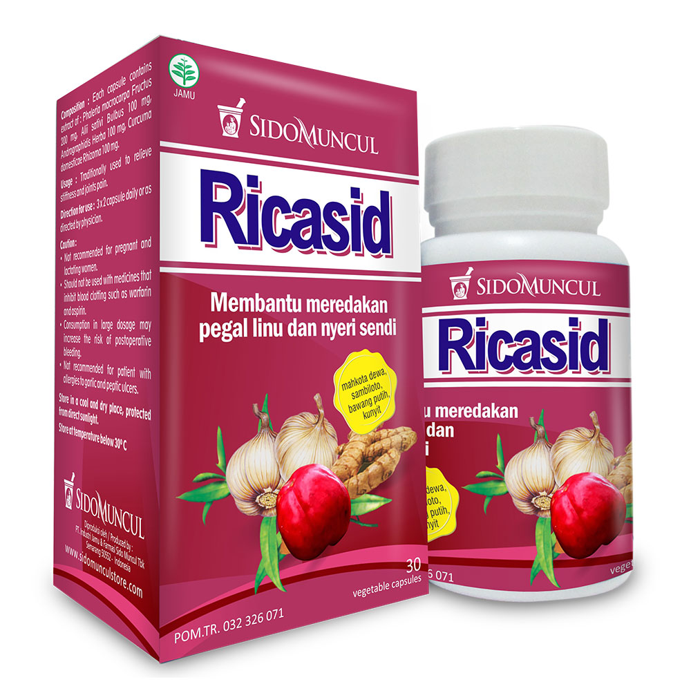Sidomuncul Ricasid 30 Kapsul | Gogobli