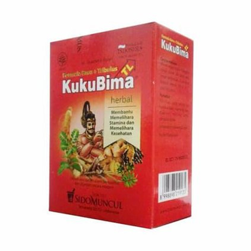 Kuku Bima Jamu Serbuk TL Formula Baru Plus Tribulus (10s @8gr) | Gogobli