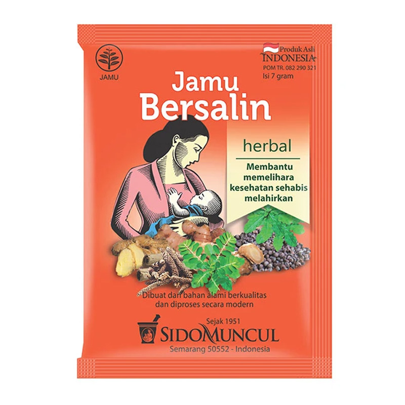Sidomuncul Jamu Bersalin (50s @7gr) | Gogobli