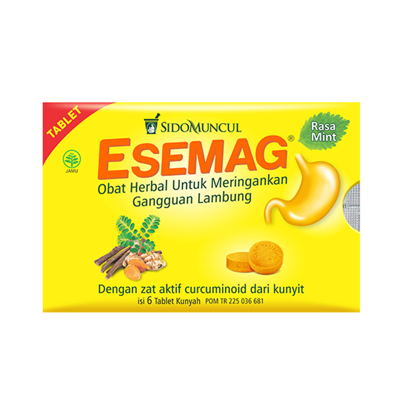 Sidomuncul Esemag Tablet 5 Strip @6 Tablet Kunyah | Gogobli