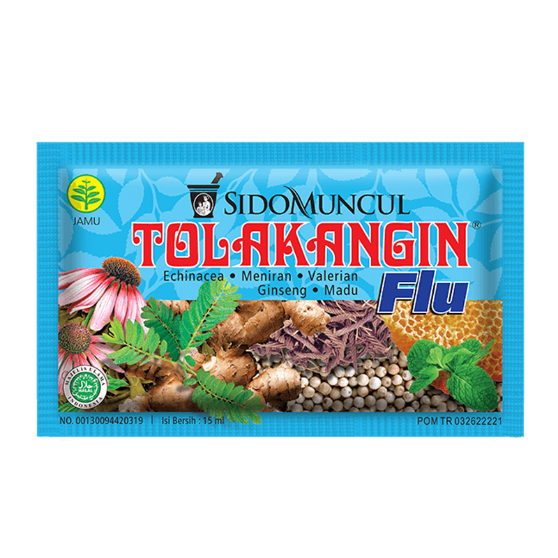Sidomuncul Tolak Angin Flu Sachet 15ml (ED: Okt 25) | Gogobli