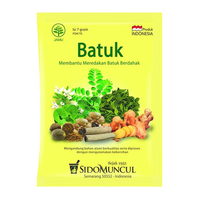 Sidomuncul Jamu Batuk (50s @7gr) | Gogobli