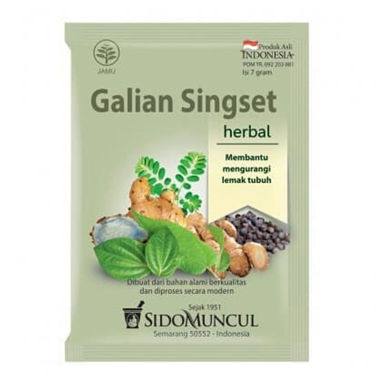 Sidomuncul Jamu Galian Singset (50s @7gr) | Gogobli