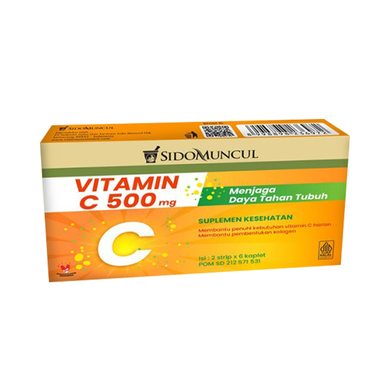Sidomuncul Natural Vitamin C 500mg | Gogobli