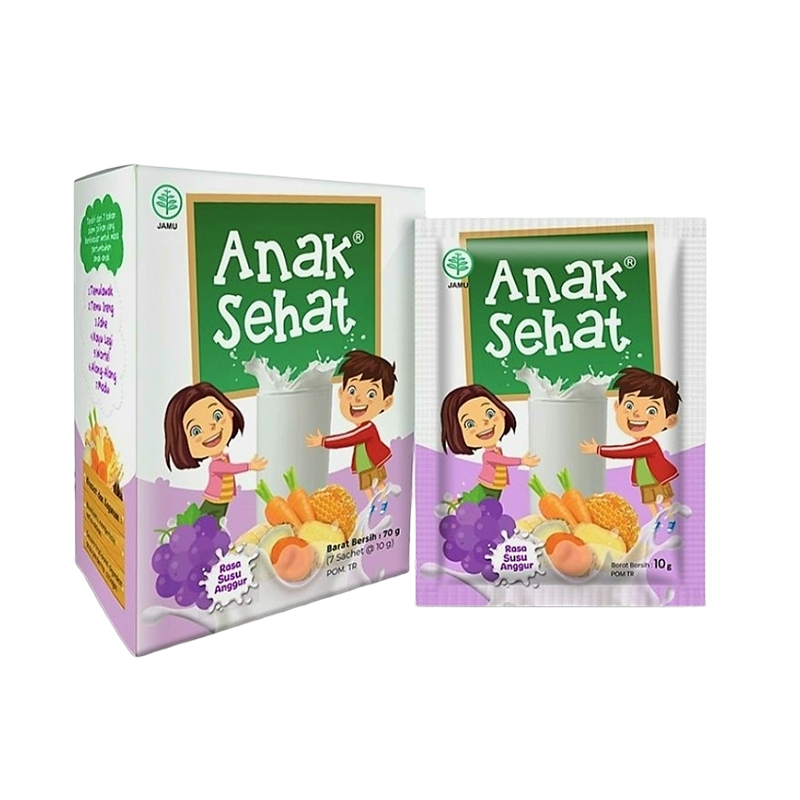 Sidomuncul Anak Sehat Susu Rasa Anggur (7s @ 10gr) | Gogobli