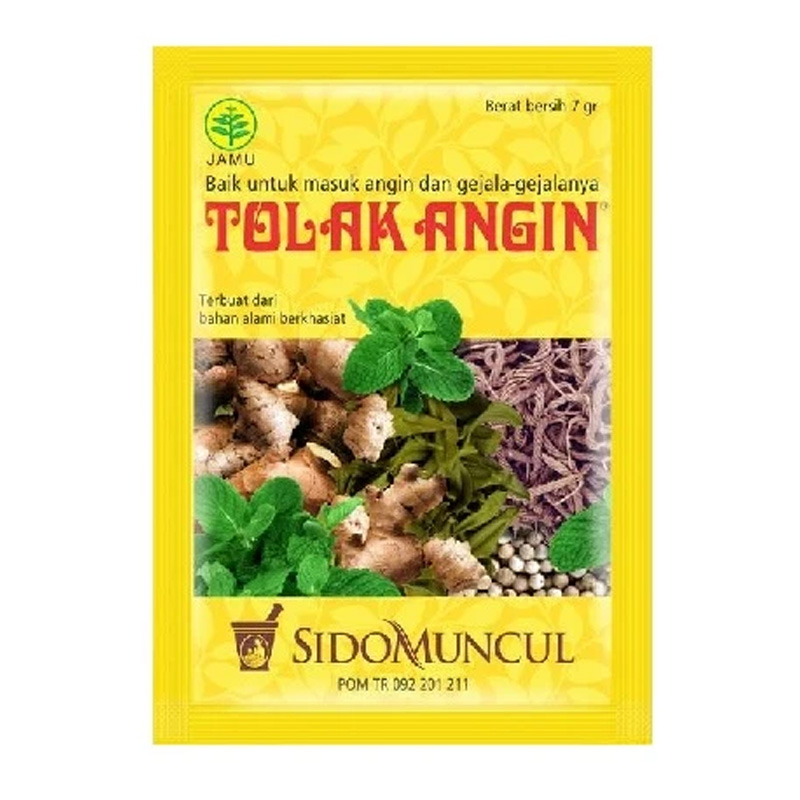 Sidomuncul Jamu Serbuk Tolak Angin Istimewa (50s @7gr) | Gogobli