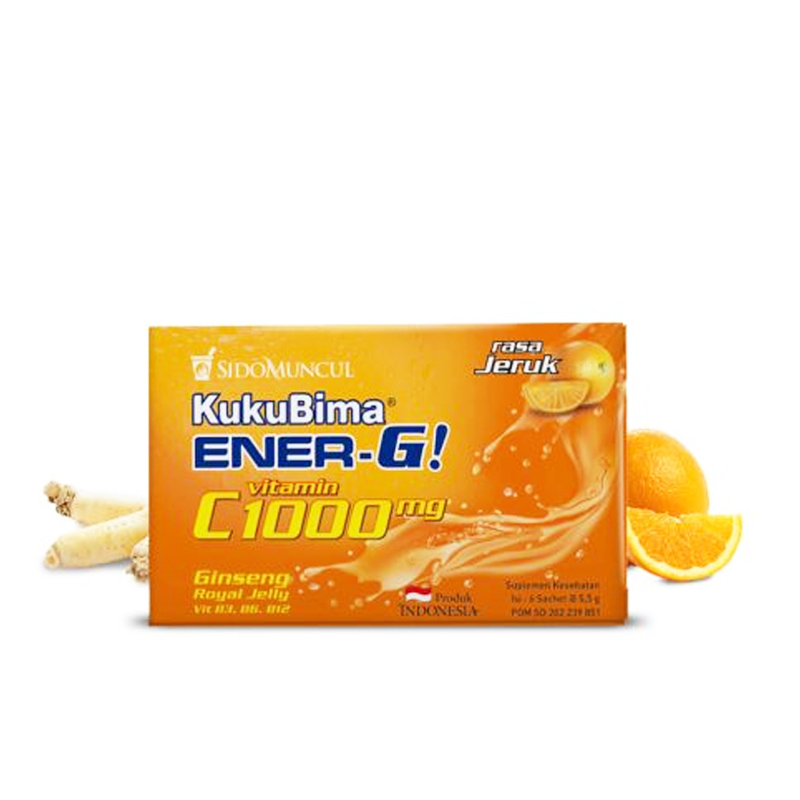 Kuku Bima Ener-G Vitamin C Rasa Jeruk 6s | Gogobli