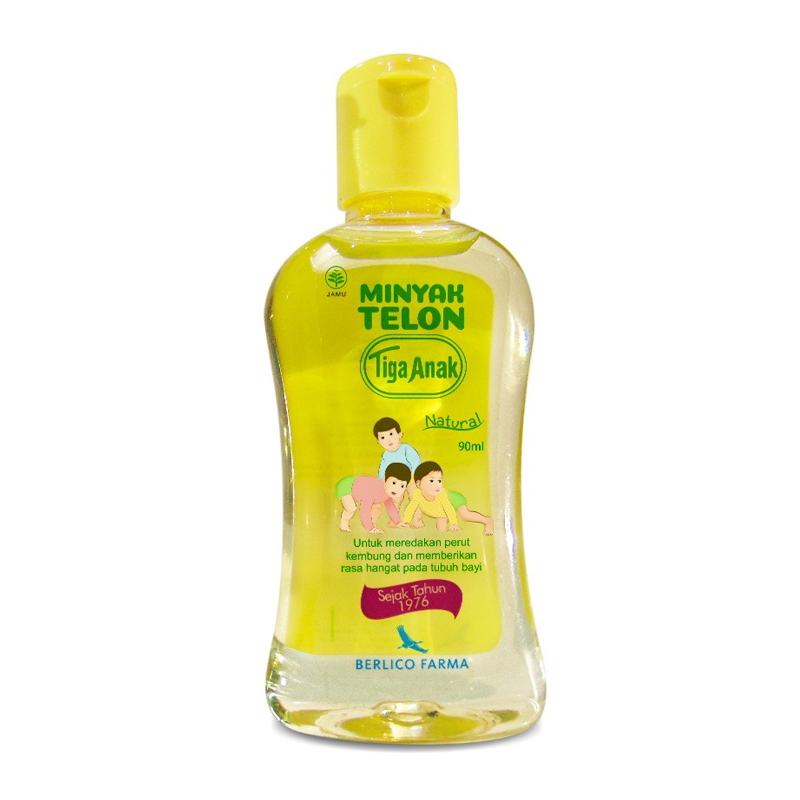 Sidomuncul Minyak Telon Tiga Anak 90ml | Gogobli
