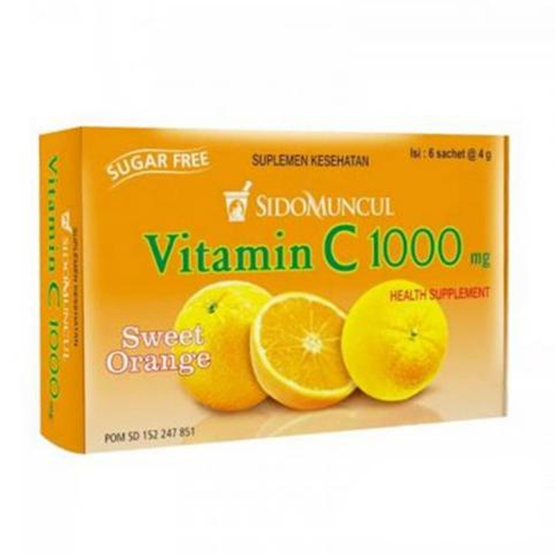 Sidomuncul Vitamin C1000 Sweet Orange (6s @4gr) | Gogobli