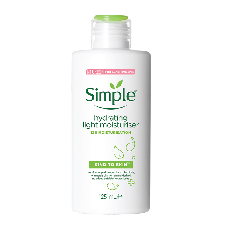 Simple Kind To Skin Hydrating Light Moisturiser 125ml | Gogobli