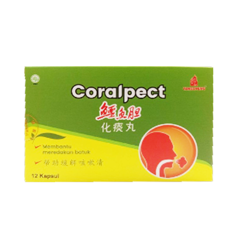 Coralpect Hua Tan Wan 12 Kapsul | Gogobli