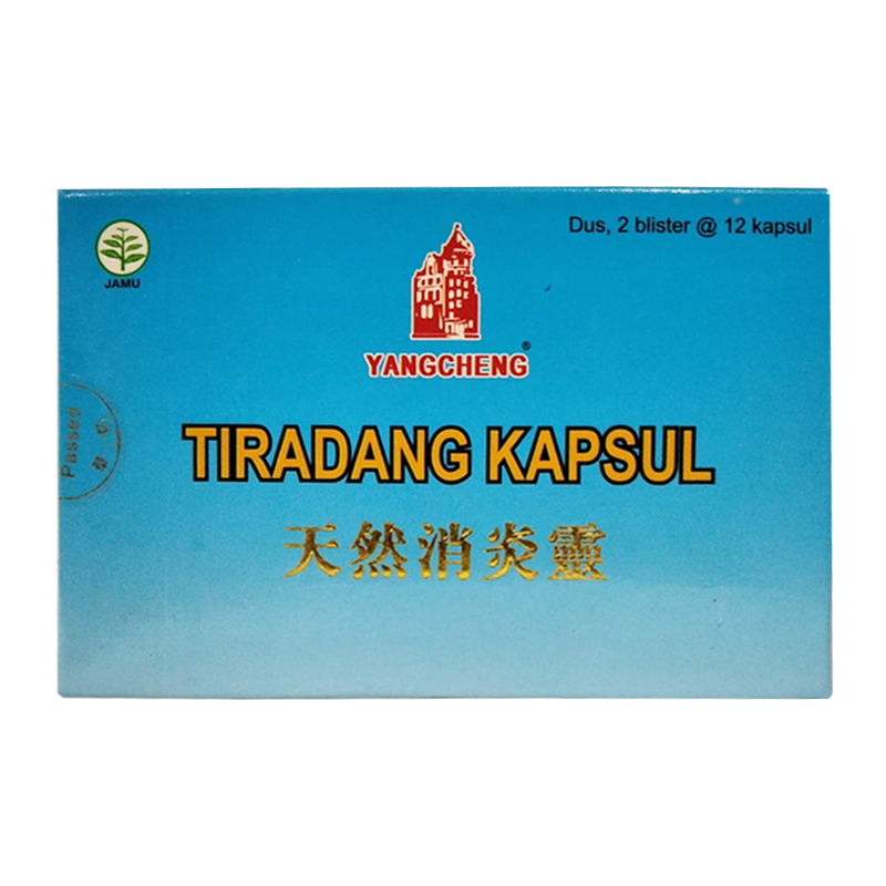 Tiradang (2 Blister @12 Kapsul) | Gogobli