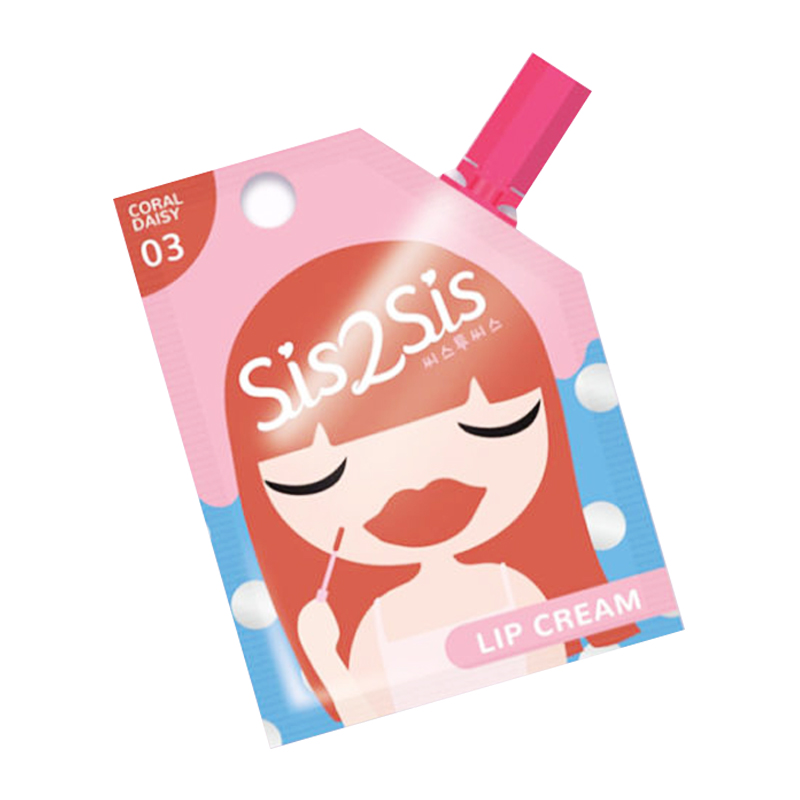 Sis2Sis Matte Lip Cream Coral Daisy | Gogobli