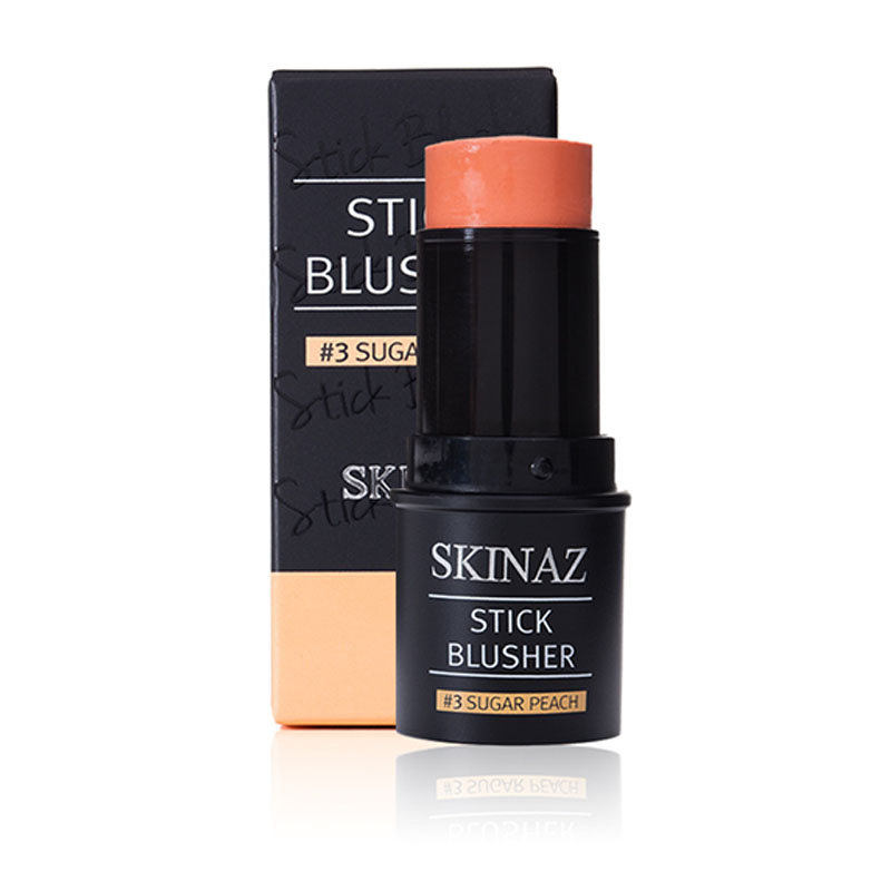 Skinaz Stick Blusher Sugar Peach 8gr | Gogobli