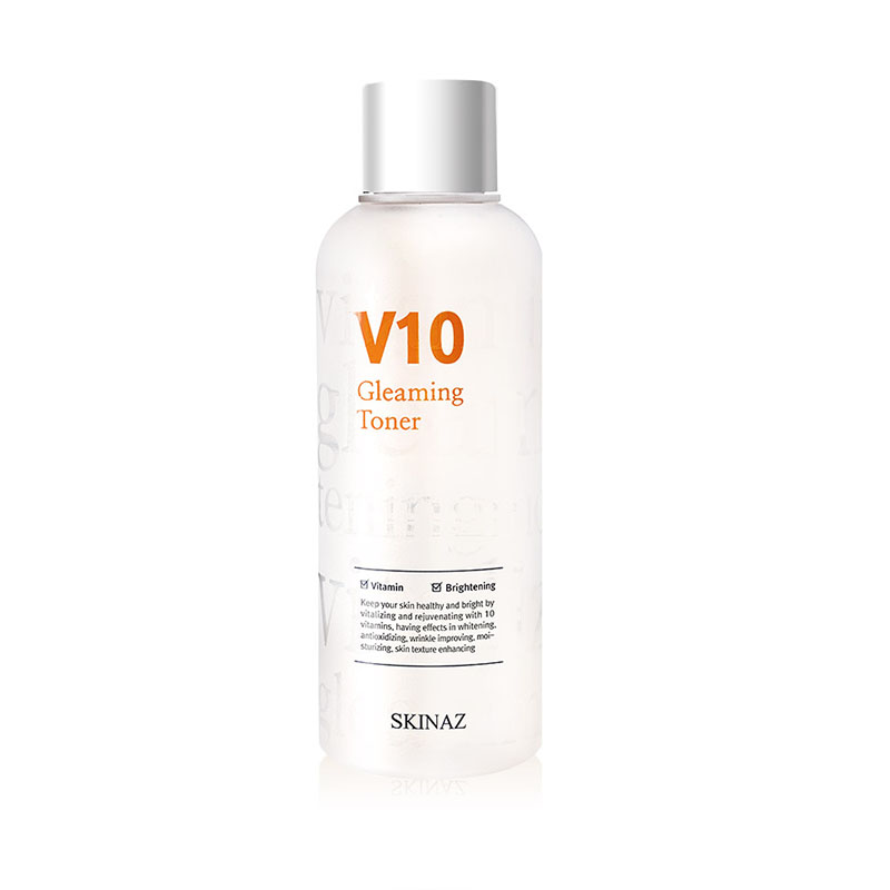 Skinaz V10 Gleaming Toner 180ml | Gogobli