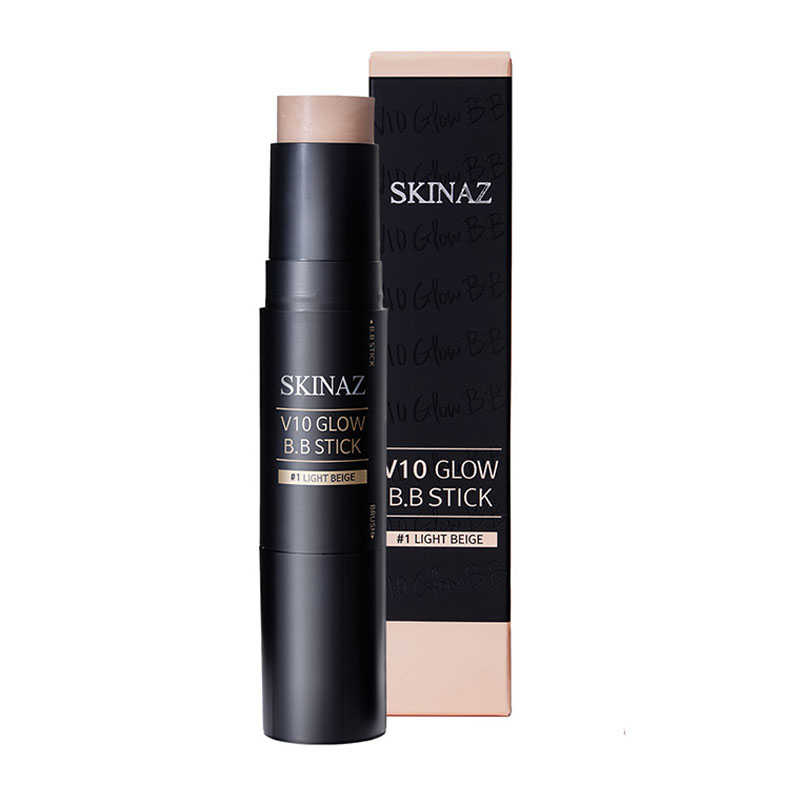 Skinaz V10 Glow BB Stick #1 Light Beige 10gr | Gogobli