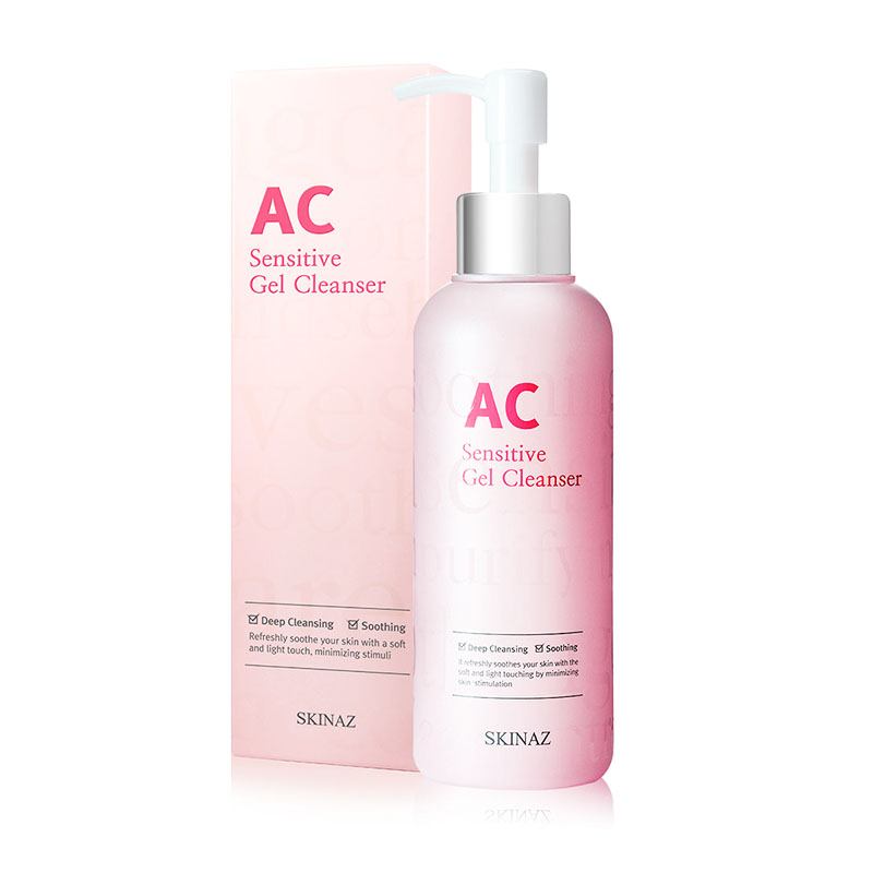 Skinaz AC Sensitive Gel Cleanser 180ml | Gogobli