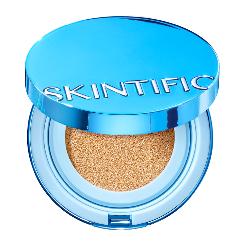 Skintific Perfect Stay Velvet Matte Cushion Beige 11gr | Gogobli