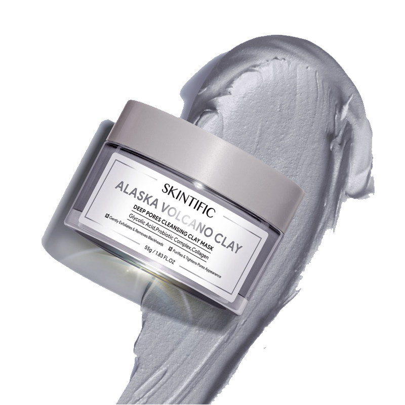 Skintific Alaska Volcano Deep Pores Cleansing Clay Mask 55gr | Gogobli