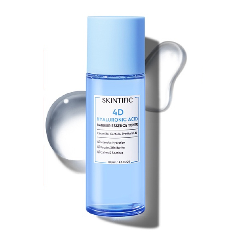 Skintific 4D Hyaluronic Acid Barrier Essence Toner 100ml | Gogobli