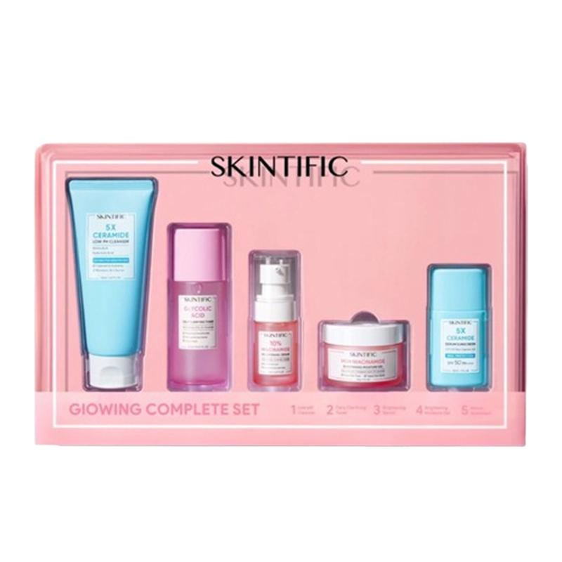 Skintific Glowing Complete 5 Set | Gogobli