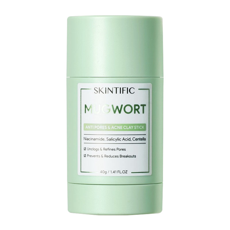 Skintific Mugwort Anti Pores And Acne Clay Stick 40gr | Gogobli
