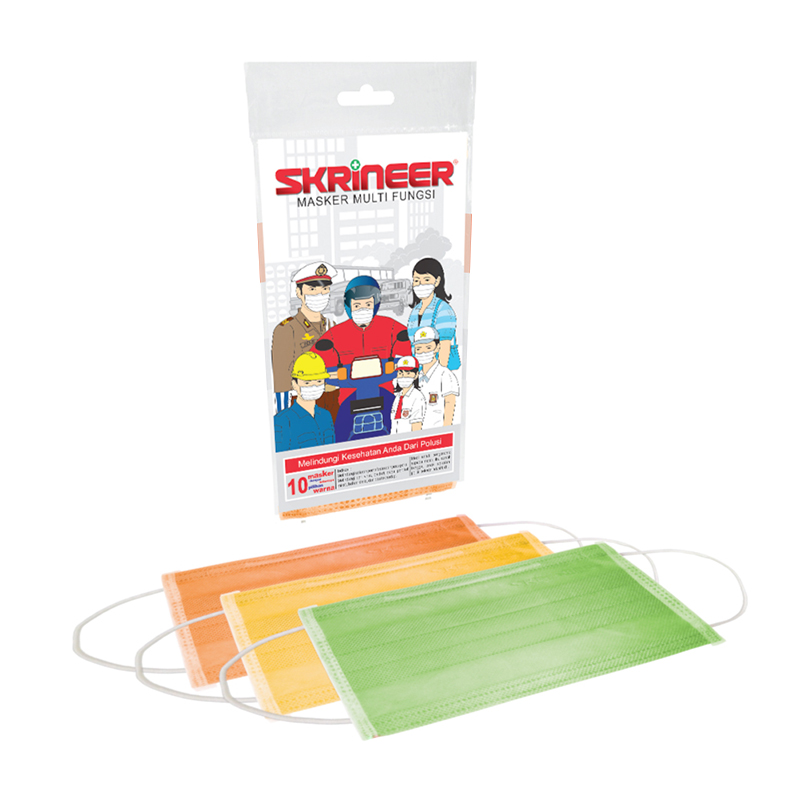 Jual Skrineer  Mask  Earloop Colour OKH 1Ply 10s Gogobli