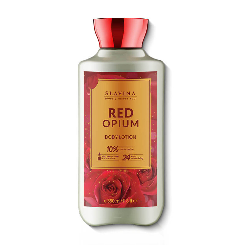 Slavina Body Lotion Red Opium 350ml | Gogobli