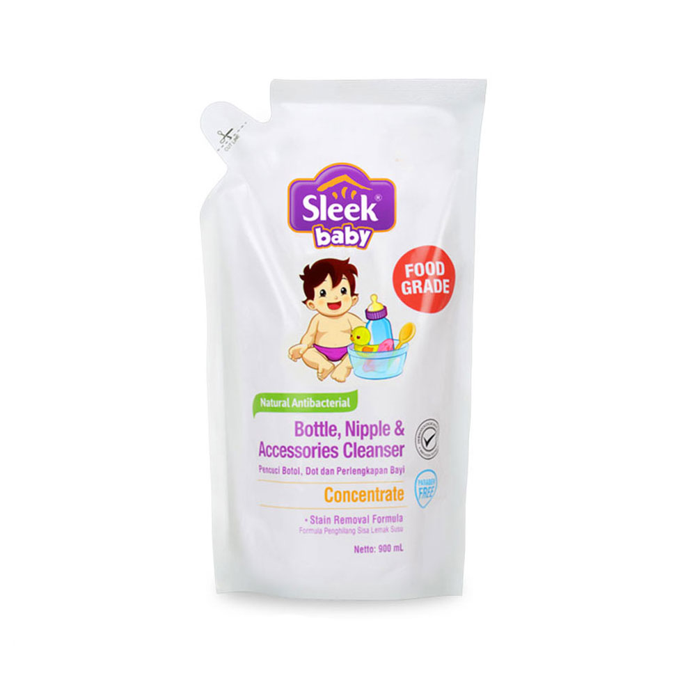 Sleek Baby Bottle Nipple 900ml Pouch | Gogobli