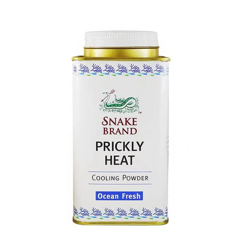 Snake Brand Prickly Heat Ocean Fresh 150gr | Gogobli