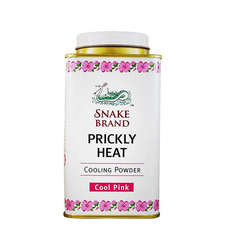 Snake Brand Prickly Heat Coolpink 150gr | Gogobli
